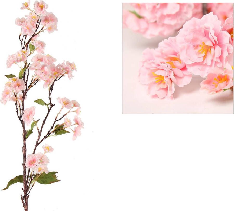Benza Prunus kunstbloemen kunsttak Roze 100 cm