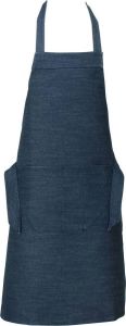 Benza Schort Keukenschort Denim Jeans Spijkerstof 75 X 85 Cm