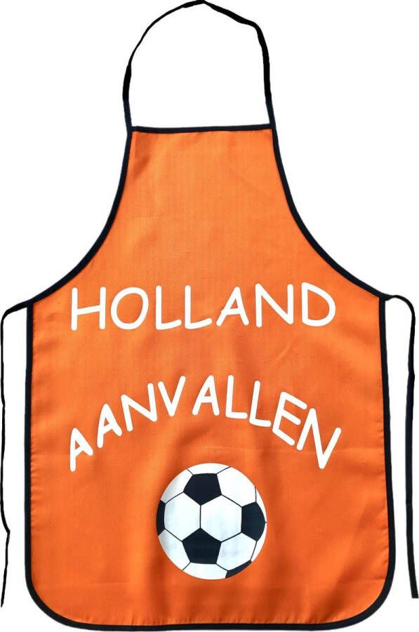 Benza Schort Oranje Holland Voetballen 55 x 75 cm