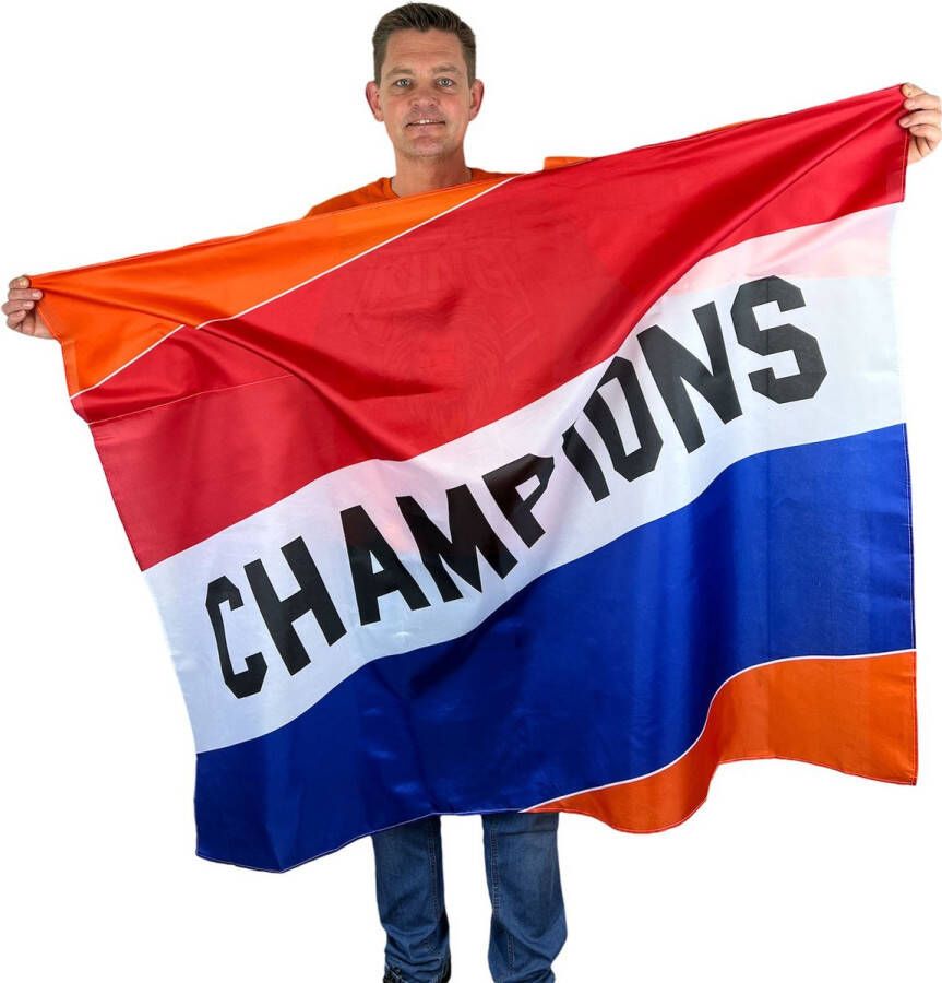 Benza Vlag cape Juichcape Champions Voetbal Nederlands Elftal Hup Holland Formule 1 150 x 110 cm