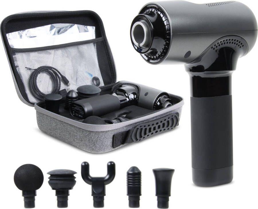 Beoka V2 Massage Gun Professioneel Pistool Massage gun Apparaat Inclusief 5 Opzetstukken Inclusief koffer