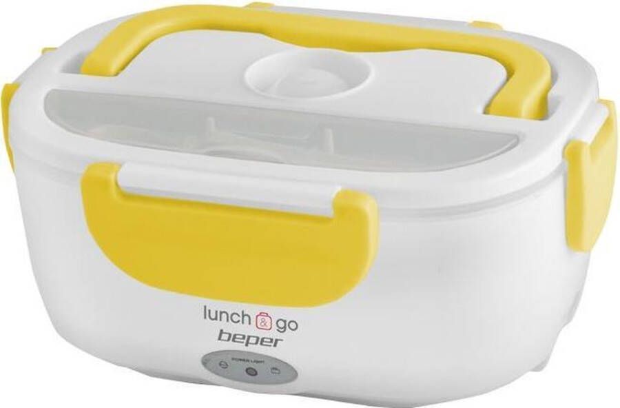 Beper 90.920G Lunchbox met verwarmingsfunctie Geel