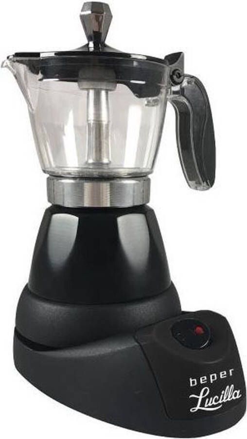 Beper BC040N Espresso of Mokka maker Zwart