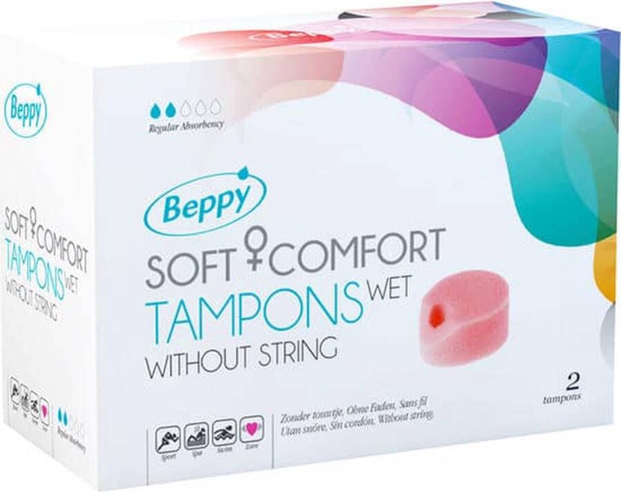 Beppy Asha International Soft + Comfort DRY Tampons 2 stuks