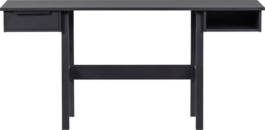 BePureHome Donkey Buro Grenen Matzwart 1698x682x48