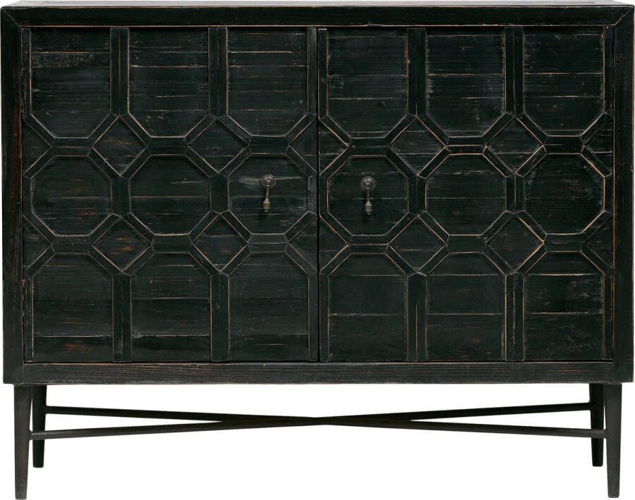 BePureHome Bequest Dressoir Hout Zwart 86x109x50