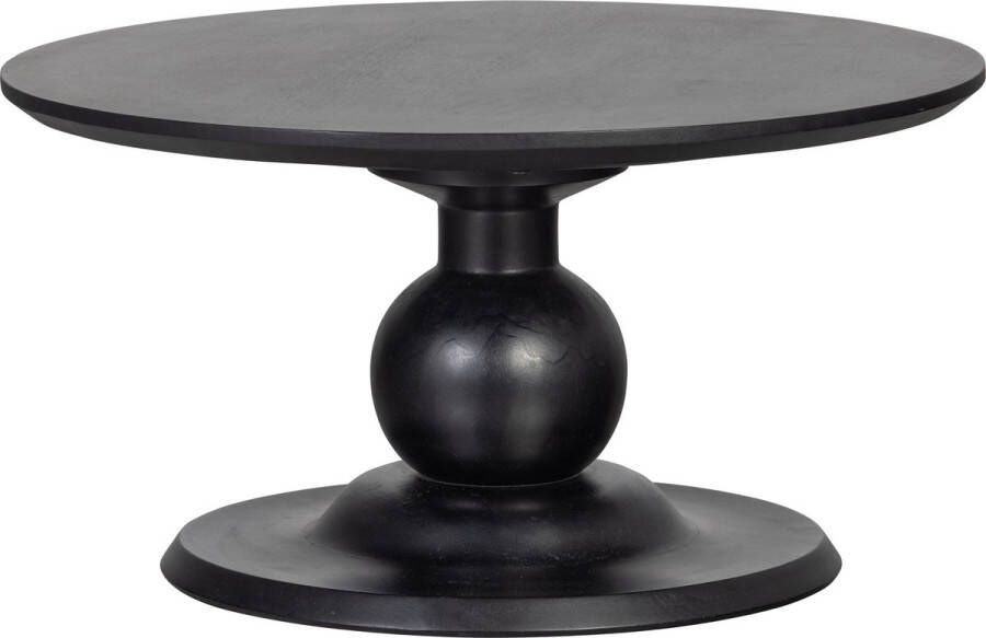 BePureHome Blanco Salontafel – Mangohout – Zwart – 37x68x68