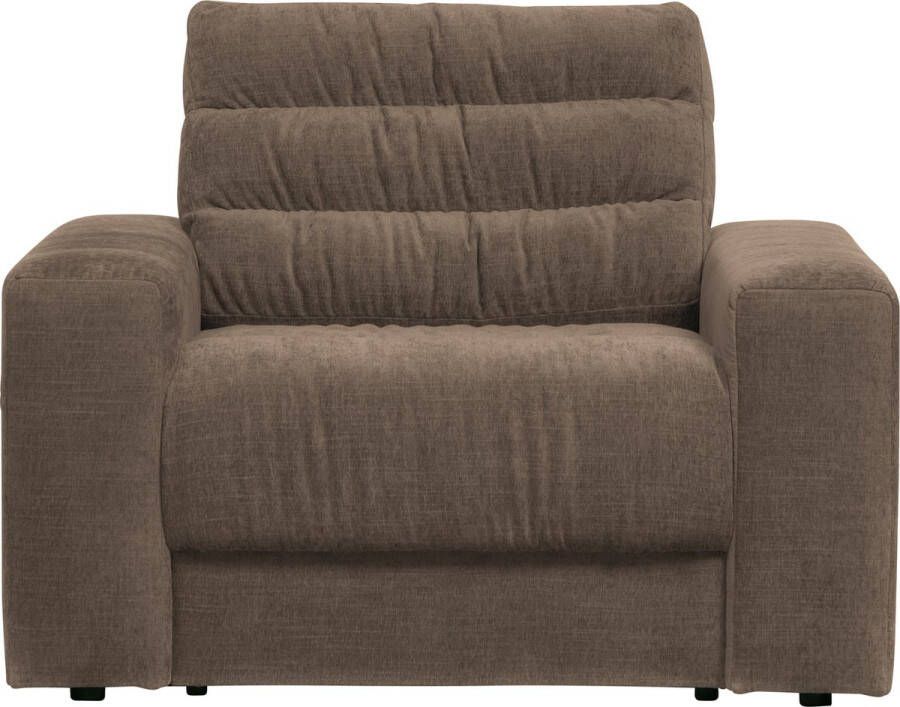 BePureHome Date Fauteuil Vintage Warm Grijs 78x103x99