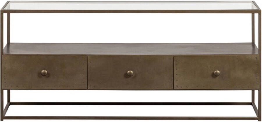 BePureHome Depart Tvmeubel Metaal Antique Brass 50x115x40