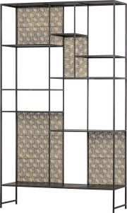 BePureHome Framed Vakkenkast Metaal Antique Brass 185x110x35