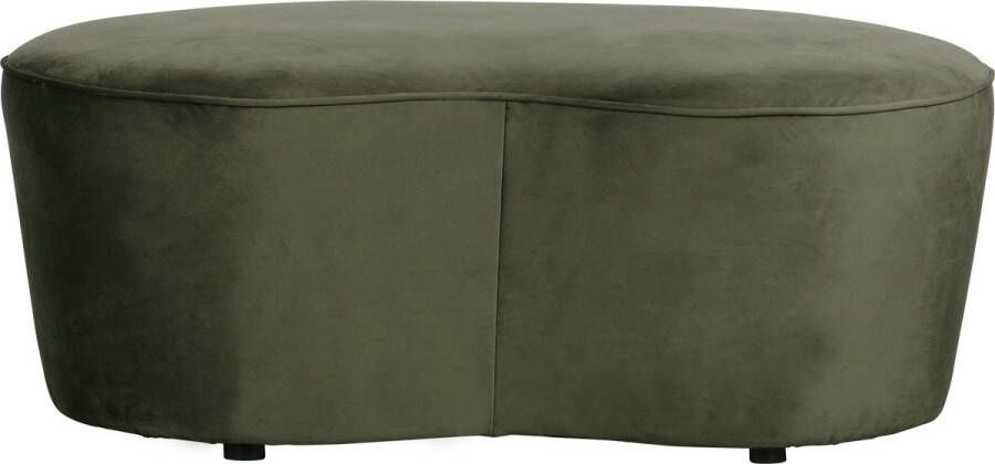 BePureHome Eetkamerbank 'Macaroni' 110cm Velvet kleur Onyx