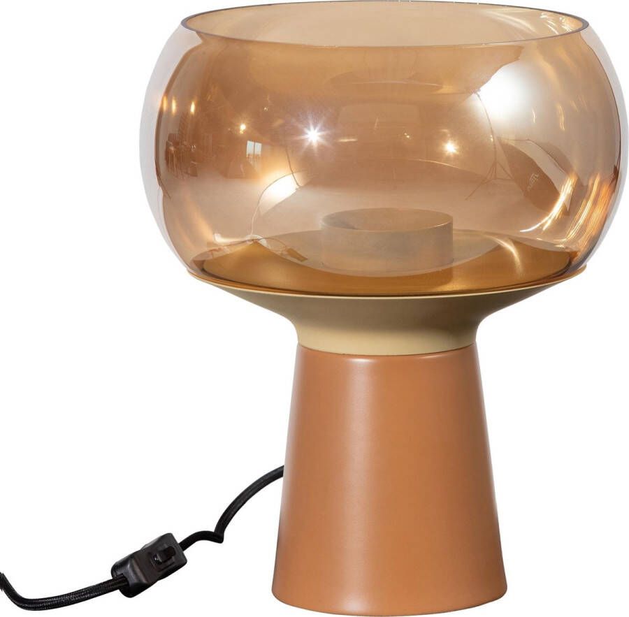 BePureHome Mushroom Tafellamp Glas Syrup 28x24x24
