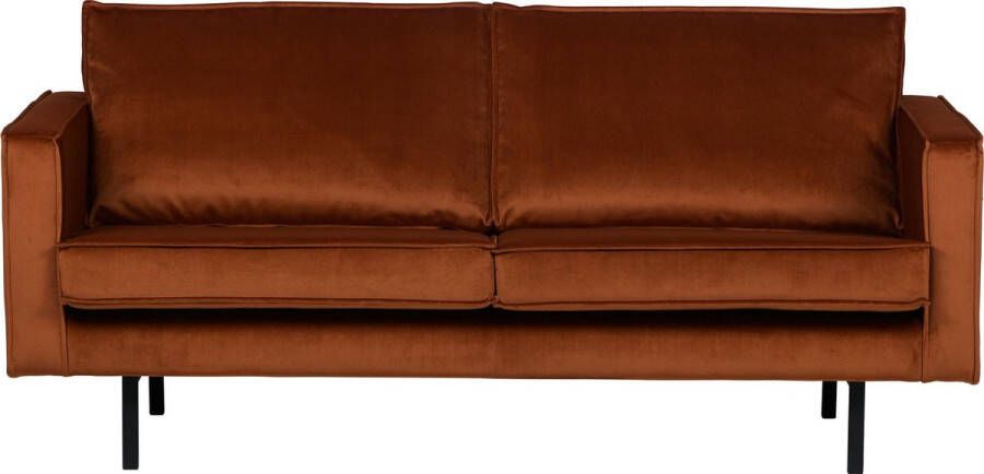 BePureHome | Rodeo 2 5-zitsbank velvet roest | Zitmeubels woonkamer | 2-zitsbank - Foto 1