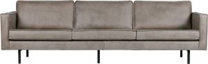 BePureHome Rodeo Bank 3-Zits Nylon Pu Elephant Skin 85x277x86
