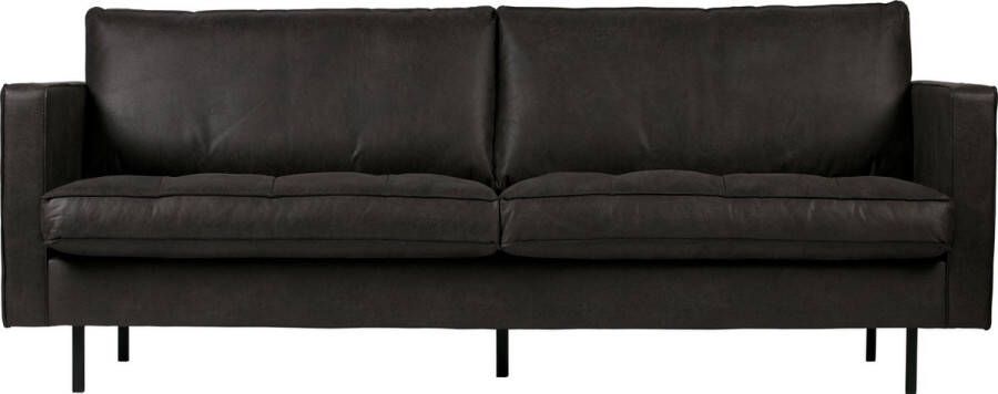 BePureHome | Rodeo Classic 2 5-zitsbank vZwart | Zitmeubels woonkamer | 2 5-zitsbank