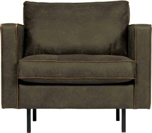 BePureHome Rodeo Classic Fauteuil Army