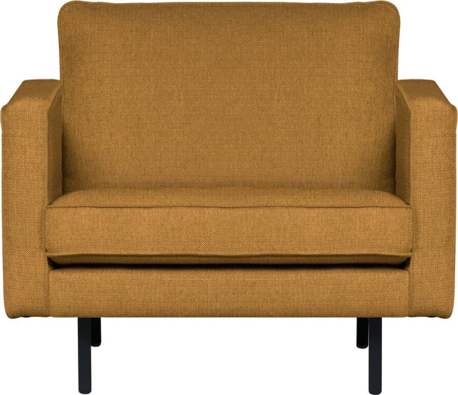 BePureHome Rodeo Stretched Fauteuil Polyester Fudge 85x105x86