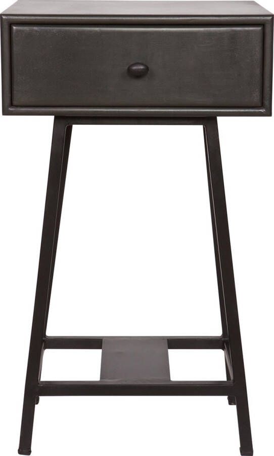 BePureHome | Skybox Sidetable Zwart | Woonkamertafels | Wandtafel