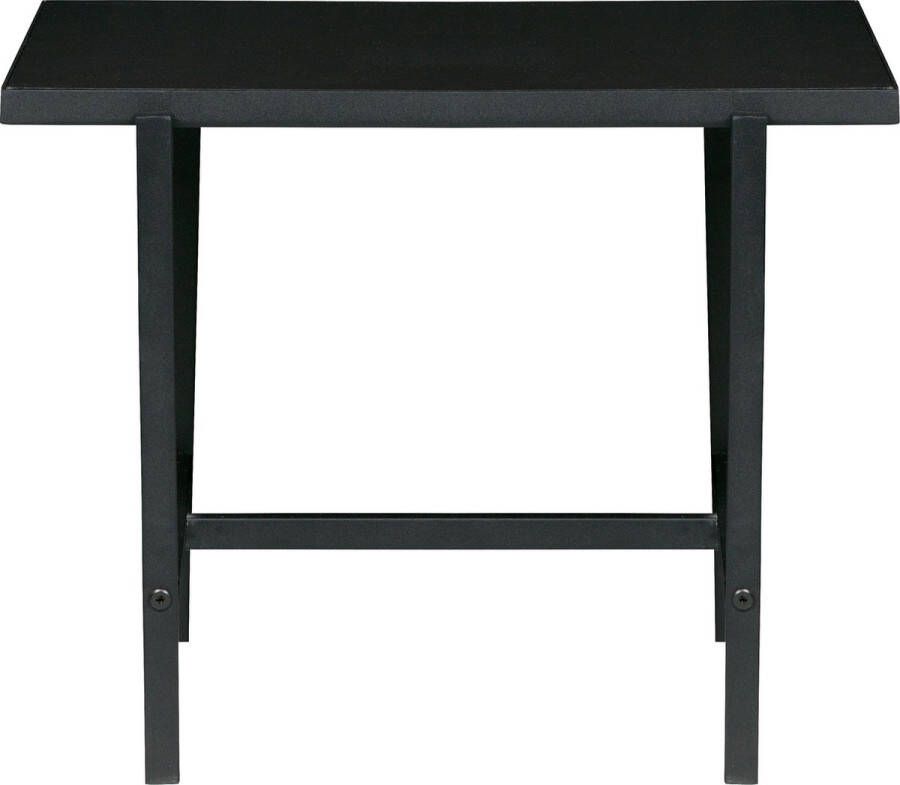 BePureHome Turn Around Bijzettafel Hout Metaal Zwart 40x50x44 - Foto 2