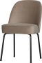 BePureHome Eetkamerstoel 'Vogue' Velvet kleur Khaki - Thumbnail 1