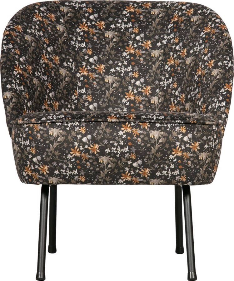 BePureHome Vogue Fauteuil Fluweel Aquarel Flower 69x57x70
