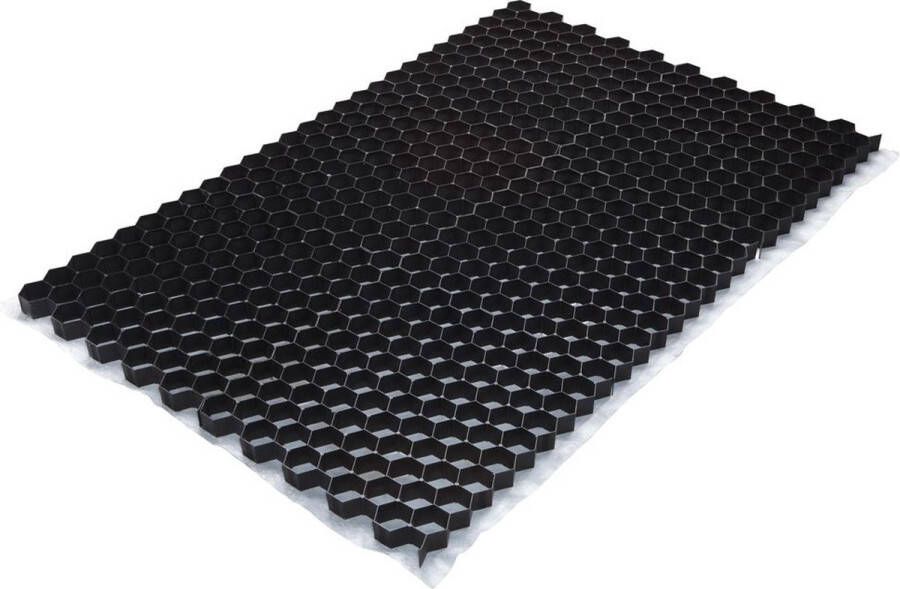 BERA Grindmat Gravel Fix Pro Ca. 120x80 Cm 0 9 M2 Zwart