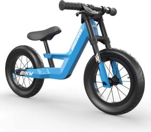 BERG Biky City Loopfiets Blauw Met handrem Lichtgewicht frame van magnesium 2 tot 5 jaar