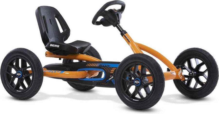 BERG Buddy B-Orange Skelter 3 tot 8 jaar Verstelbaar Zadel Vrijloopautomaat Oranje