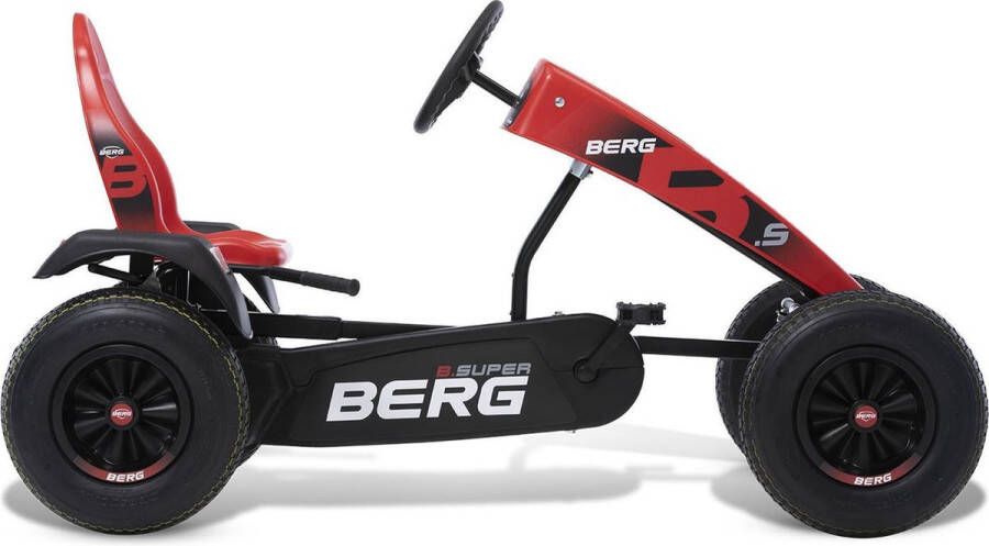 BERG Elektrische Skelter met XXL frame B.Super Red E-BFR-3 Drie versnellingen Rood Vanaf 5 jaar