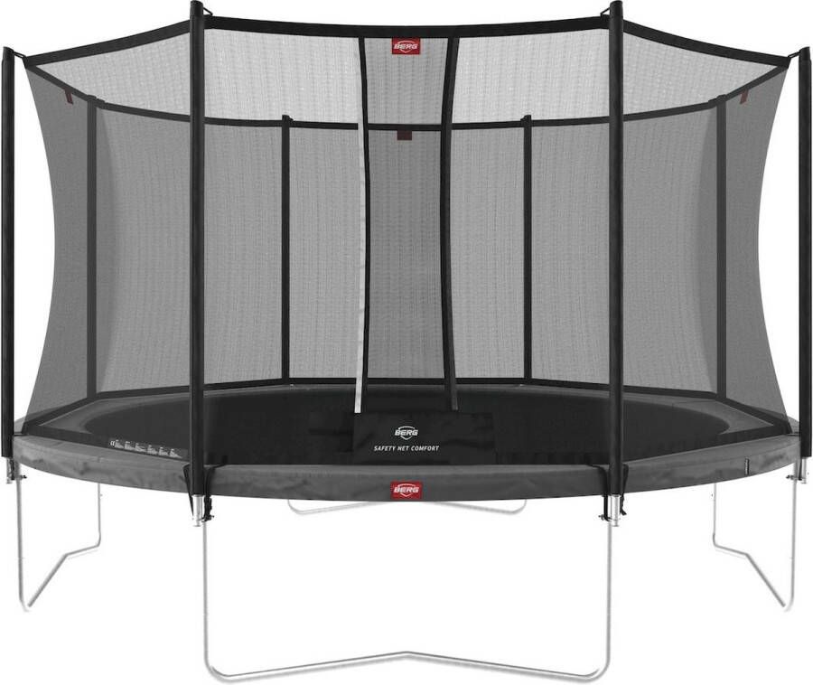 BERG Favorit Regular 430 cm trampoline met veiligheidsnet (Kleur rand: grijs)