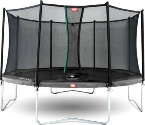 BERG Favorit Regular 430 cm trampoline met veiligheidsnet (Kleur rand: grijs)