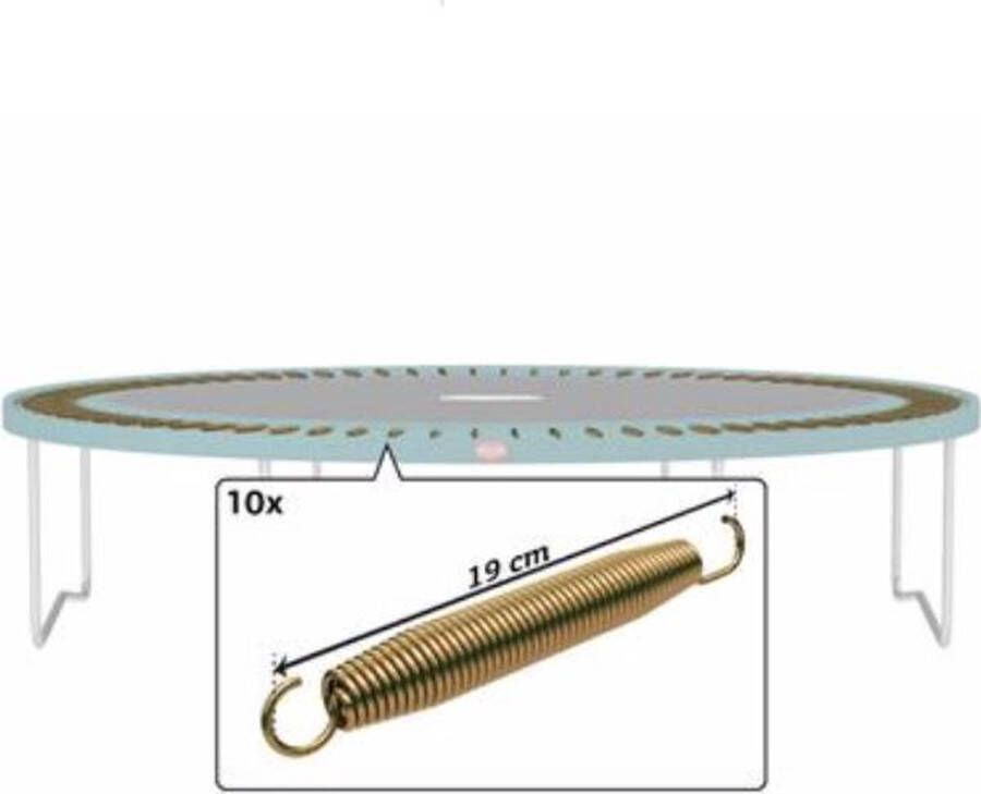 BERG Trampoline Veren 19 cm Goldspring 10 Stuks