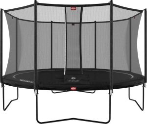BERG Favorit Regular 380 cm trampoline met veiligheidsnet (Kleur rand: zwart)