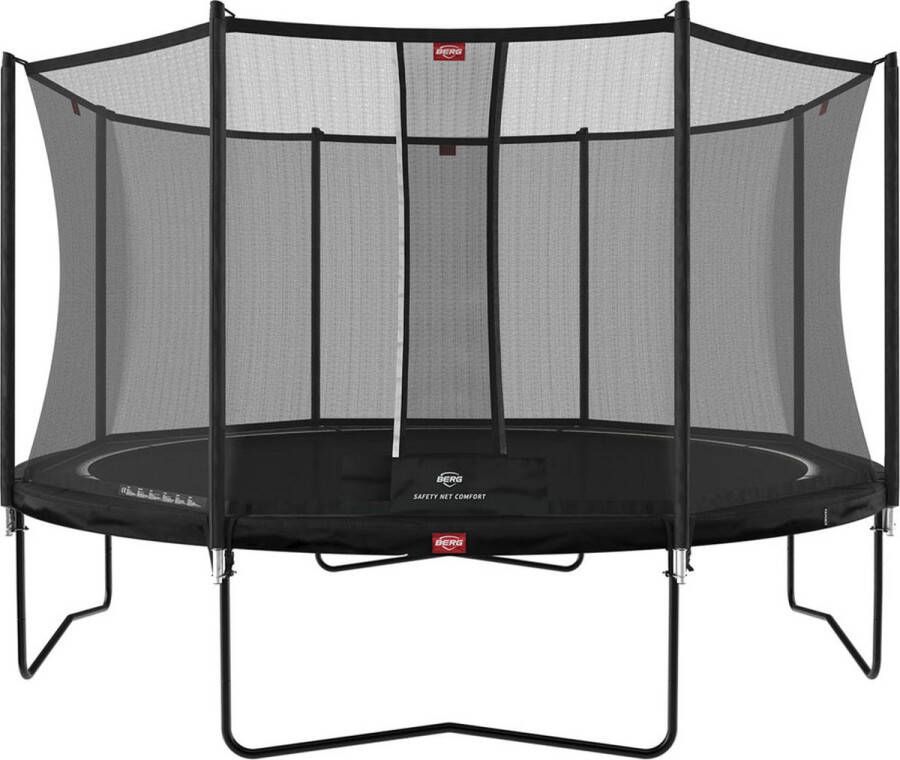 BERG Favorit Regular 430 cm trampoline met veiligheidsnet (Kleur rand: zwart)
