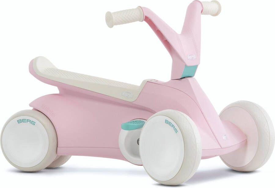 BERG GO² Loopauto 10 tot 30 Maanden Uitklapbare pedalen Roze