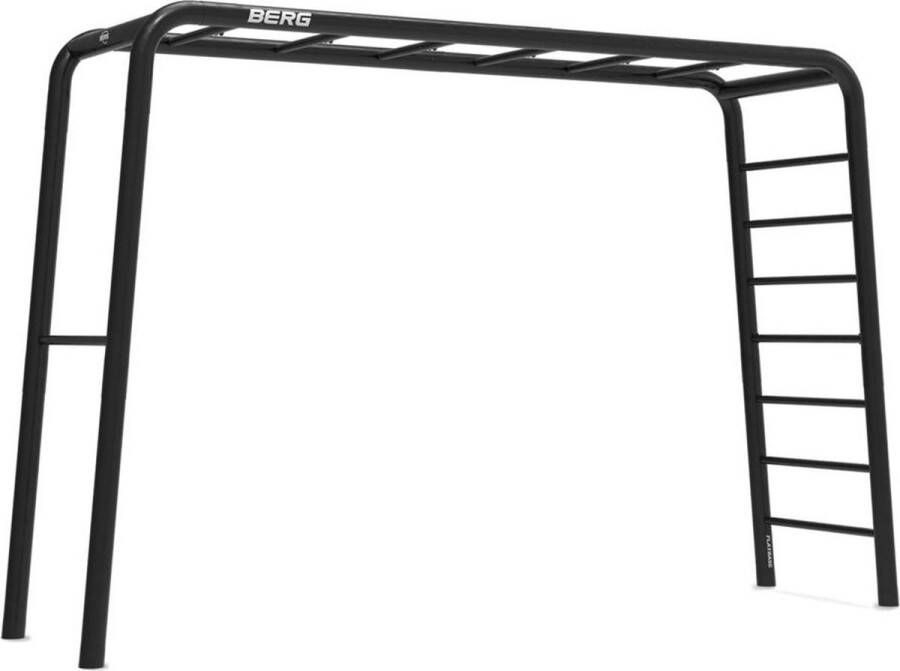BERG PlayBase Large TL Frame 3-in-1 Speeltoestel Multifunctioneel Speeltoestel Rekstok en Ladder Zwart