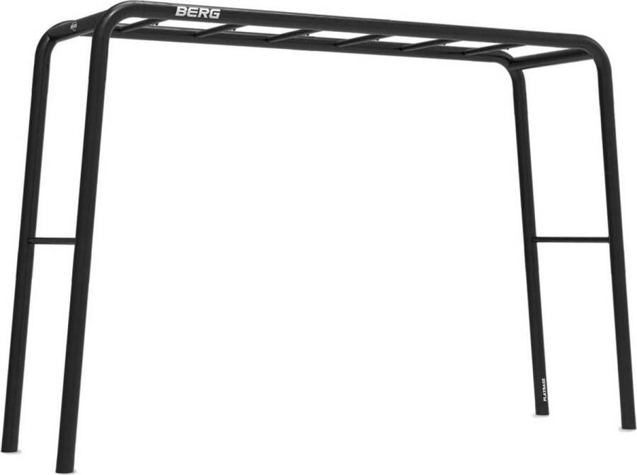 BERG PlayBase Large TT Frame 3-in-1 Speeltoestel Multifunctioneel Speeltoestel 2x Rekstok Zwart
