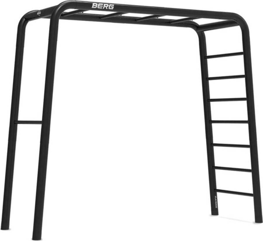 BERG PlayBase Medium TL Frame 3-in-1 Speeltoestel Multifunctioneel Speeltoestel Rekstok en Ladder Zwart