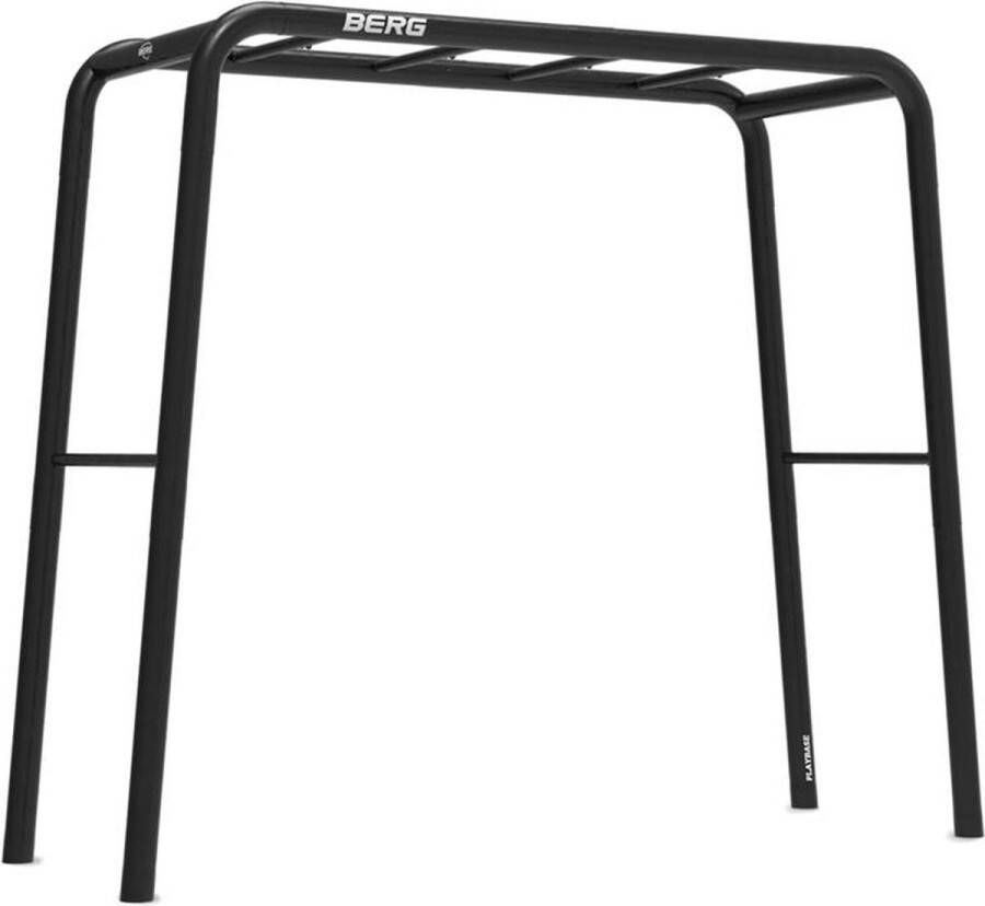 BERG PlayBase Medium TT Frame 3-in-1 Speeltoestel Multifunctioneel Speeltoestel 2x Rekstok Zwart