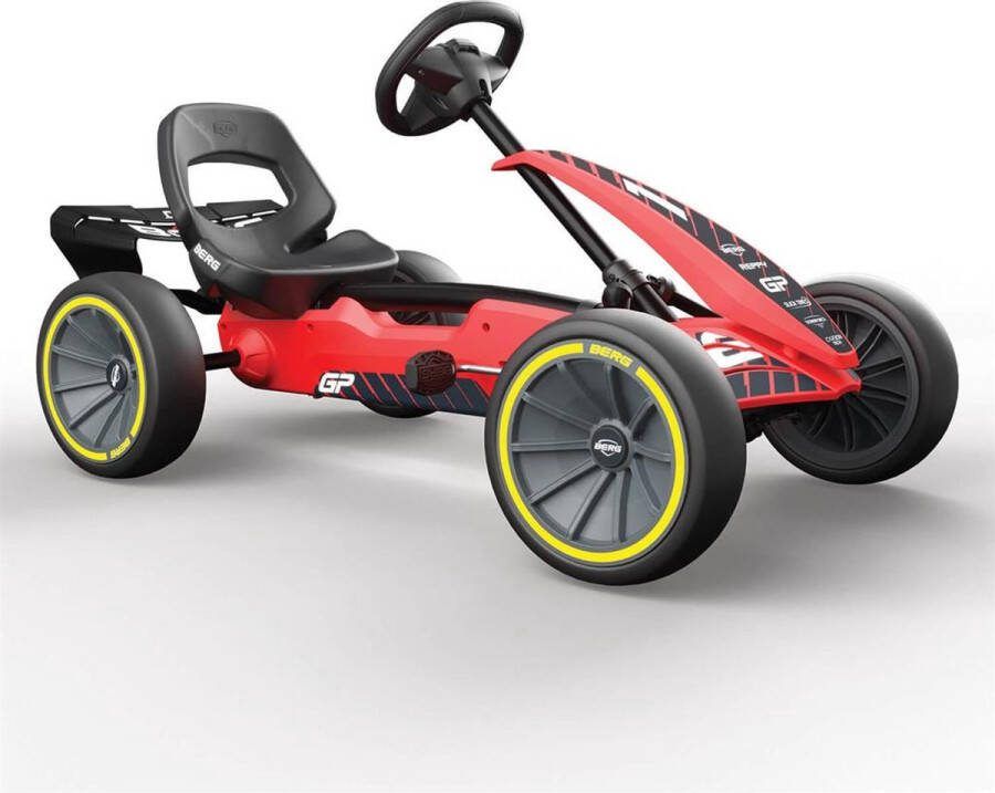 BERG Skelter Reppy Grand Prix Formule 1 inclusief vleugel kuipstoel sportstuur met geluiden