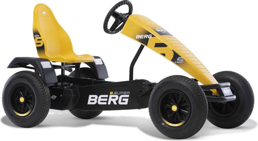 BERG skelter met XL-frame B.Super Yellow Geel 3 versnellingen