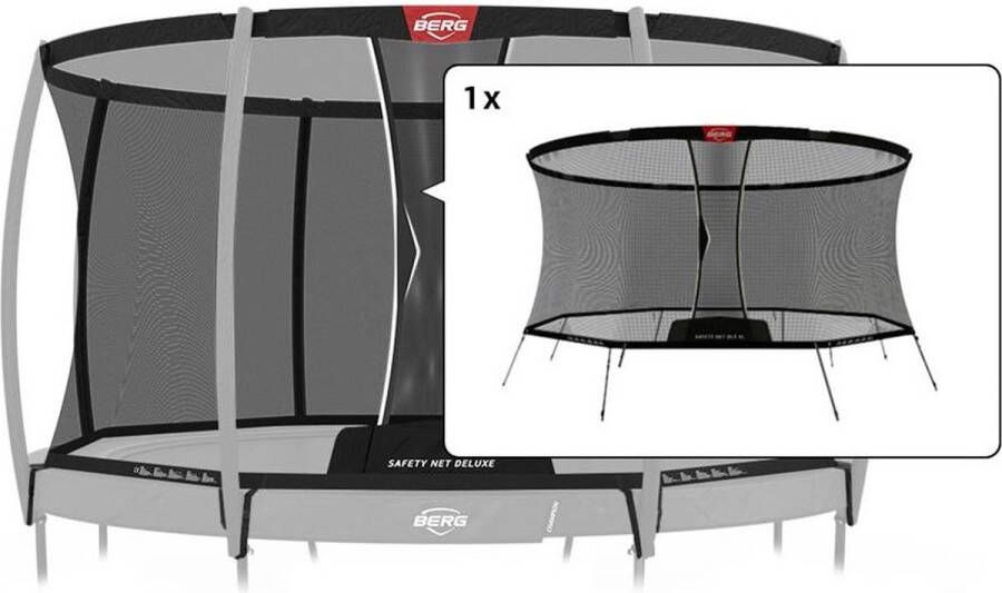 BERG Trampoline Veiligheidsnet Safety Net Deluxe 380 cm Los Net