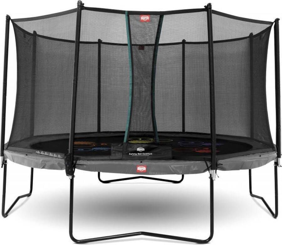 BERG Trampoline Champion Regular 430 Grey Levels + Safety Net Comfort
