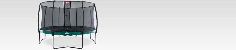 BERG Trampoline Elite Regular Green 330 + Safety Net Deluxe