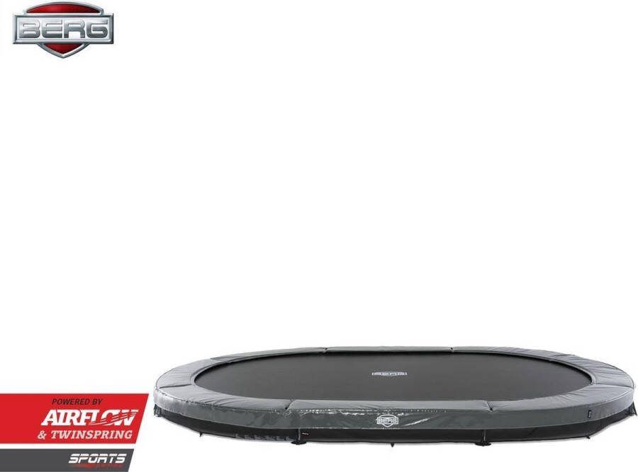 BERG Trampoline Grand Elite Inground 520 cm Grijs