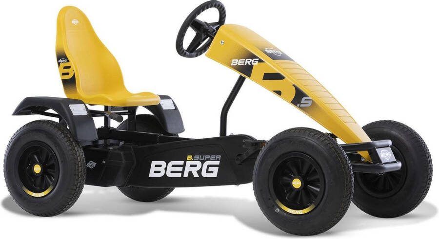 BERG XL-frame B.Super Yellow Skelter Geel Vanaf 5 jaar