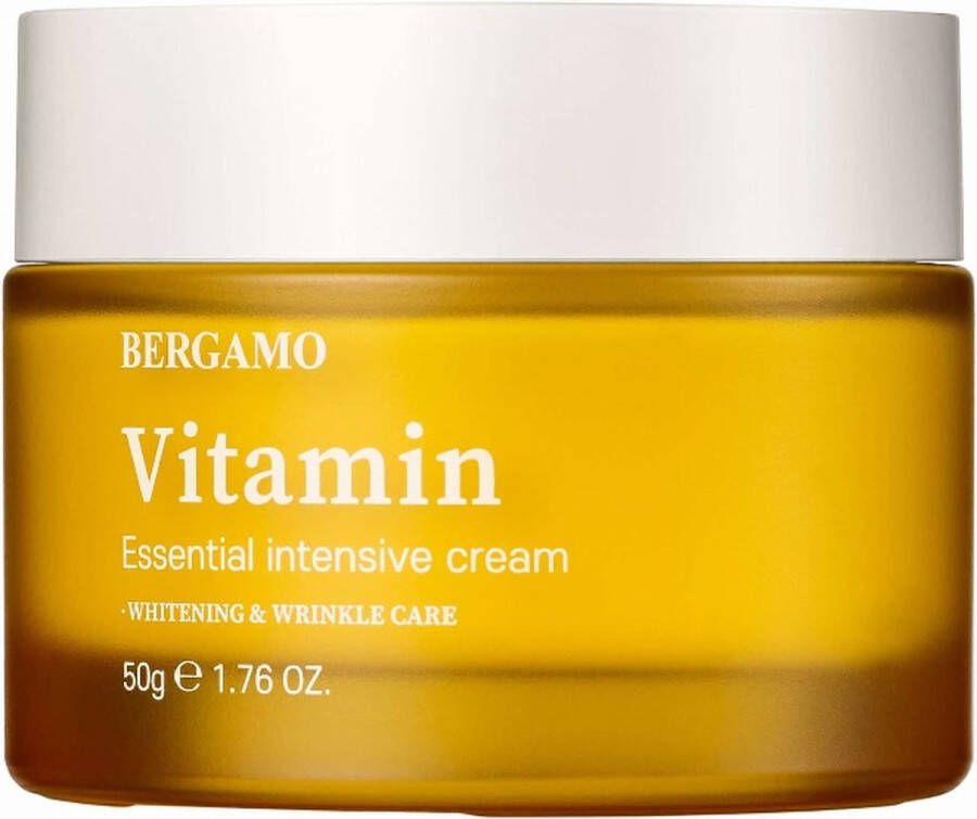 BERGAMO Vitamine Essentiële Intensieve Gezichtscrème met vitamine C 50g