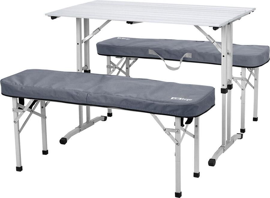 Berger Trevi picknicktafel set 90 x 52 5 cm