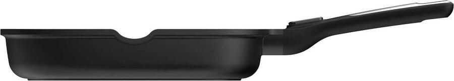 BergHOFF Phantom Grillpan Afneembare Handgreep 26 cm 2.1 L Gerecycled Aluminium Leo Line