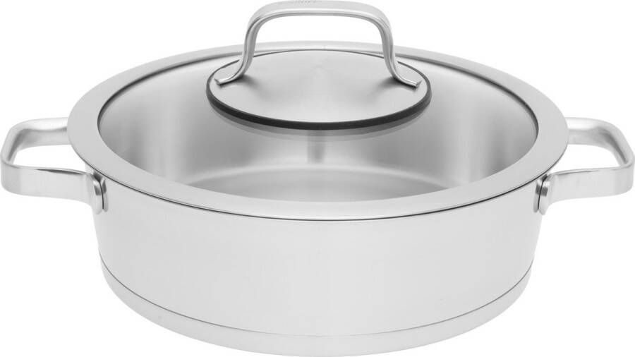 BergHOFF Braadpan 24 cm incl. deksel RVS | Essentials